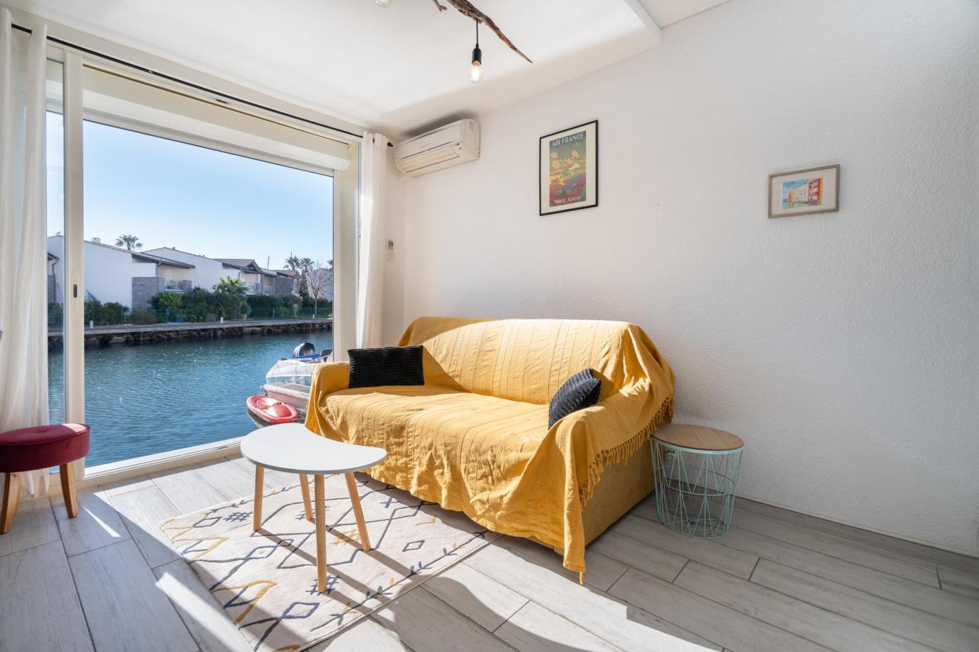 Sejournez les pieds dans l eau appartement classé 2 étoiles Agde Esterno foto